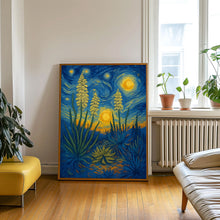 Western art print Vintage retro wall art Botanical prints midcentury modern wall art Sunset wall art matisse wall art van gogh Texas art (2)