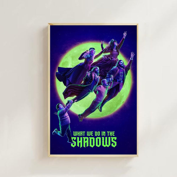 What We Do in the Shadows--Movie Poster,Vintage Film Art Print,Room decor,Wall Art,Poster Gift 4322429267