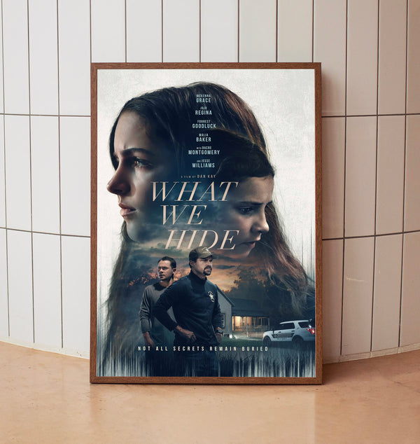 What We Hide 2025 Poster Art Print Movie Posters TV Posters Gift for Movie lovers