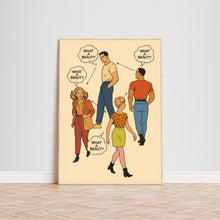 What a Beauty Queer Poster – Retro Comic Style LGBTQ+ Wall Art 4311881325