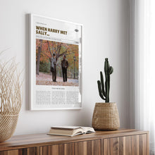When Harry Met Sally..., Rob Reiner, Retro Movie Poster, Custom Movie Poster Print 4421169813