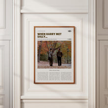 When Harry Met Sally..., Rob Reiner, Retro Movie Poster, Custom Movie Poster Print 4421169813