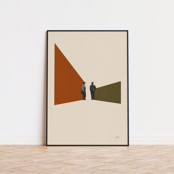 When Harry Met Sally Inspired Poster  Minimalist Art Print  Retro Art Print  Wall Art  Housewarming Gift  Classic Movie Poster 1660340389