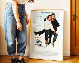 When Harry Met Sally Movie Poster 1989 Romantic Comedy (Digital Download), Printable 1214315799