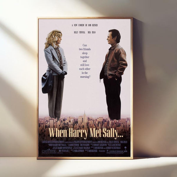 When Harry Met Sally Movie Poster, Classic Film, Room Decor, Canvas Posters, Wall Art Poster, Poster Gifts 4374498781