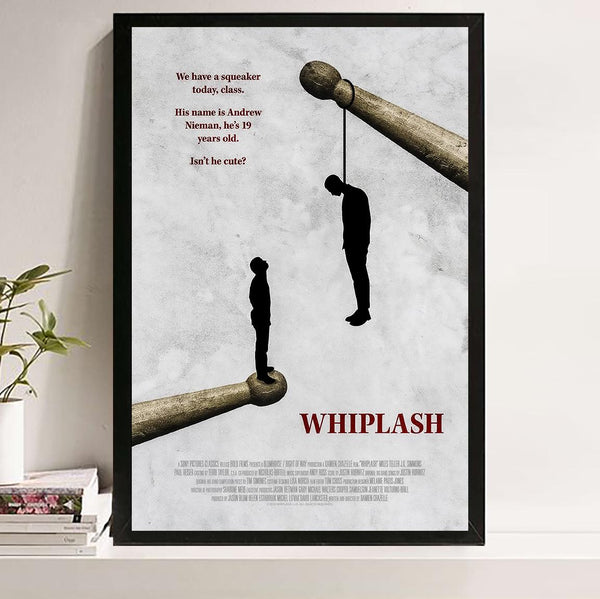 Whiplash Movie Poster Handmade Canvas Wall Art 1792551933 - Copy (6)
