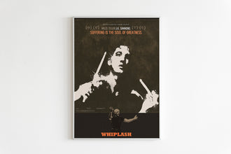 Whiplash Poster - Damien Chazelle - Minimalist Movie Poster - Vintage Retro Art Print - Custom Poster - Wall Art Print - Home Decor - Gift 1511749819
