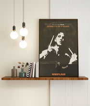 Whiplash Poster - Damien Chazelle - Minimalist Movie Poster - Vintage Retro Art Print - Custom Poster - Wall Art Print - Home Decor - Gift 1511749819