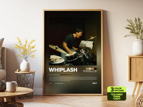 Whiplash Poster, Retro Movie, Vintage Poster, Miles Teller, Damien Chazelle, Music Lovers Gift 4422414637