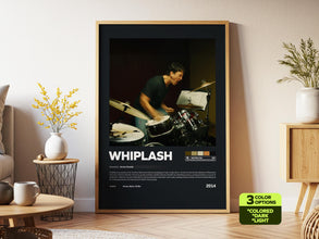 Whiplash Poster, Retro Movie, Vintage Poster, Miles Teller, Damien Chazelle, Music Lovers Gift 4422414637