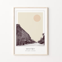 Whitby Poster Print, Whitby Travel Poster, Whitby Minimalistic Wall Art, Whitby, Ontario, Canada 1868247214