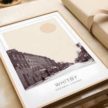 Whitby Poster Print, Whitby Travel Poster, Whitby Minimalistic Wall Art, Whitby, Ontario, Canada 1868247214