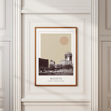 Wichita Poster Print, Wichita Travel Poster, Wichita Minimalistic Wall Art, Wichita, Kansas, United States 1882438095