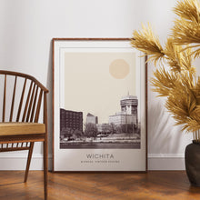 Wichita Poster Print, Wichita Travel Poster, Wichita Minimalistic Wall Art, Wichita, Kansas, United States 1882438095