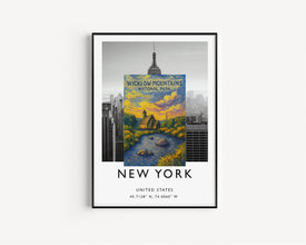 Wicklow Mountains National Park Poster, Ireland Travel Print, Glendalough Valley, County Wicklow, Monastic Village, Monastery, Laragh