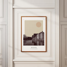 Wigan Poster Print, Wigan Travel Poster, Wigan Minimalistic Wall Art, Wigan, United Kingdom 1882439403