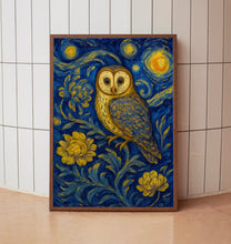 William Morris Owl Print - William Morris Inspired, Luxury Botanical Foliage Textiles Exhibition, Arts And Crafts, Floral Woodland Art