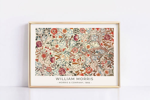 William Morris Poster, William Morris Print, William Morris FLoral Art, Vintage Poster, Floral Print, Floral Vintage Print 1160010546