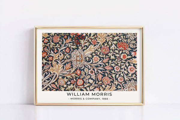 William Morris Poster, William Morris Print, William Morris FLoral Art, Vintage Poster, Floral Vintage Print, Morris wall decor, Gift Idea 1190621334