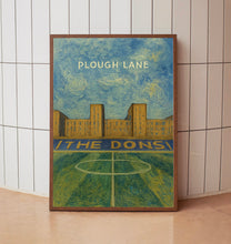 Wimbledon Football Modern Art Print, Plough Lane Stadium Poster