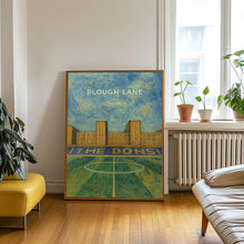 Wimbledon Football Modern Art Print, Plough Lane Stadium Poster