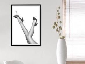 Wine Glass on Women Heels, Luxurious Alcohol Wall Art, Bar Cart Decor, Teen Girl Lavish Art, Printable Feminist Bar Decor, Digital Download 1868013692