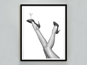 Wine Glass on Women Heels, Luxurious Alcohol Wall Art, Bar Cart Decor, Teen Girl Lavish Art, Printable Feminist Bar Decor, Digital Download 1868013692