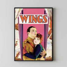 Wings 1927Poster Art Print Movie Posters Gift for Movie lovers 4