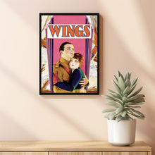 Wings 1927Poster Art Print Movie Posters Gift for Movie lovers 4
