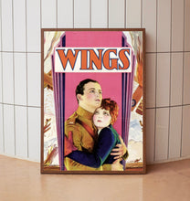 Wings 1927Poster Art Print Movie Posters Gift for Movie lovers 4