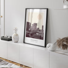 Winnipeg Poster Print, Winnipeg Travel Poster, Winnipeg Minimalistic Wall Art, Winnipeg, Manitoba, Canada 1868248092