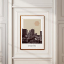 Winnipeg Poster Print, Winnipeg Travel Poster, Winnipeg Minimalistic Wall Art, Winnipeg, Manitoba, Canada 1868248092