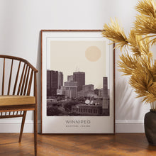Winnipeg Poster Print, Winnipeg Travel Poster, Winnipeg Minimalistic Wall Art, Winnipeg, Manitoba, Canada 1868248092