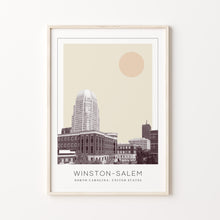 Winston-Salem Poster Print, Winston-Salem Travel Poster, Winston-Salem Minimalistic Wall Art, Winston-Salem, North Carolina, United States 1882438079