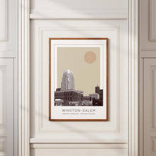 Winston-Salem Poster Print, Winston-Salem Travel Poster, Winston-Salem Minimalistic Wall Art, Winston-Salem, North Carolina, United States 1882438079