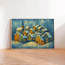 Winter Village Samsung Art Pastel Christmas Screensave