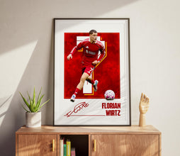 Wirtz Football Poster Modern Liverpool Football Wall Art Print 4392497459