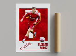 Wirtz Football Poster Modern Liverpool Football Wall Art Print 4392497459