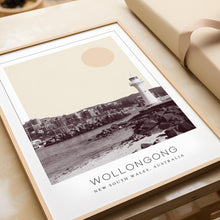 Wollongong Poster Print, Wollongong Travel Poster, Wollongong Minimalistic Wall Art, Wollongong, New South Wales, Australia 1868247434