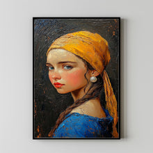 Woman Oil Painting Portrait Abstract Female Portrait Wall Decor Women Oil Painting Art12