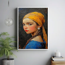 Woman Oil Painting Portrait Abstract Female Portrait Wall Decor Women Oil Painting Art12