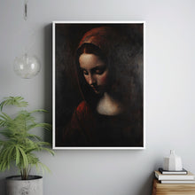 Woman Oil Painting Portrait Abstract Female Portrait Wall Decor Women Oil Painting Art 1