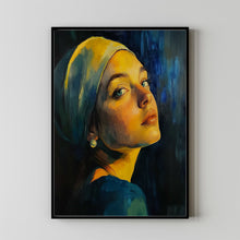 Woman Oil Painting Poster Women Portrait Wall Decor Women Oil Painting Art2