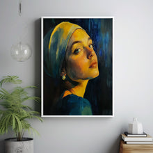Woman Oil Painting Poster Women Portrait Wall Decor Women Oil Painting Art2