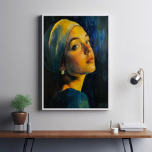 Woman Oil Painting Poster Women Portrait Wall Decor Women Oil Painting Art2