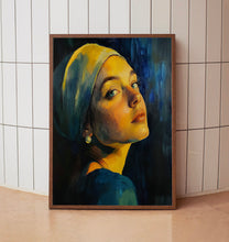 Woman Oil Painting Poster Women Portrait Wall Decor Women Oil Painting Art2