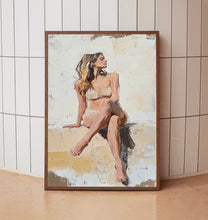 Woman Oil Painting Poster Women Portrait Wall Decor Women Oil Painting Art 4