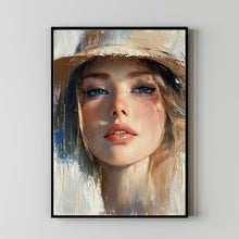 Woman Oil Painting Poster Women Portrait Wall Decor Women Oil Painting Art 5