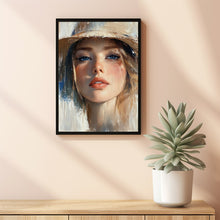 Woman Oil Painting Poster Women Portrait Wall Decor Women Oil Painting Art 5