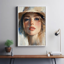 Woman Oil Painting Poster Women Portrait Wall Decor Women Oil Painting Art 5